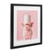 Stupell Industries Silly Piggy Pink Toilet Paper Framed Print Under Glass, design by Heidi Kuntz
